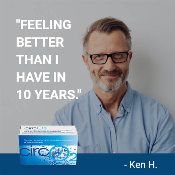 Customer testimonial image supplied with CircO2 product materials